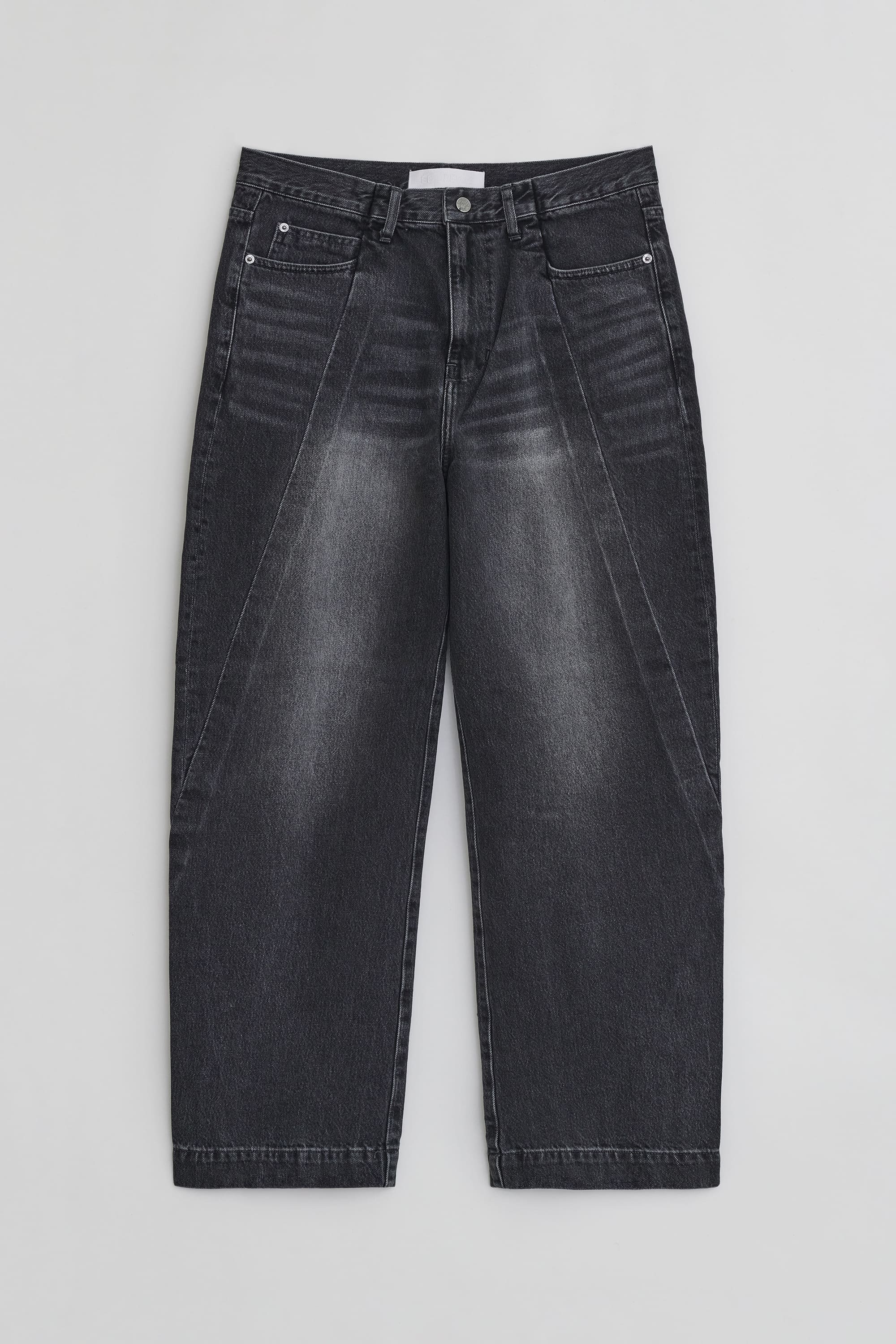 ★ DIAGONAL★ DIAGONAL BOOTS CUT DENIM PANTS black DA241PT0 DIAGONAL