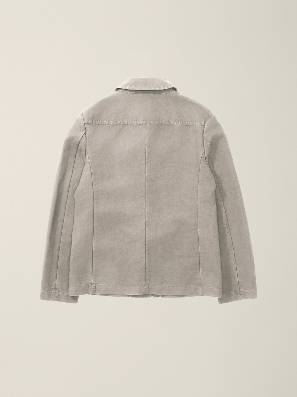 WOMENS PICK STITCH JACKET BEIGE - NOUVMARÉE ÉÉ