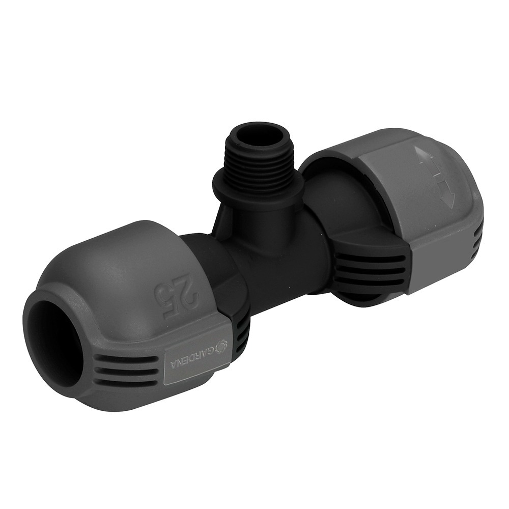 가데나 T 조인트 25mmx12.7mm 숫나사