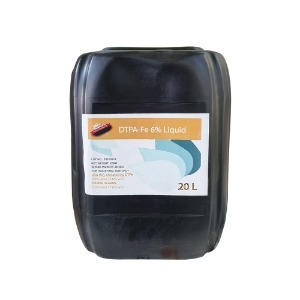 킬레이트 액상 철 DTPA-Fe 6% 20L - 고품질 완전 수용성 철 비료