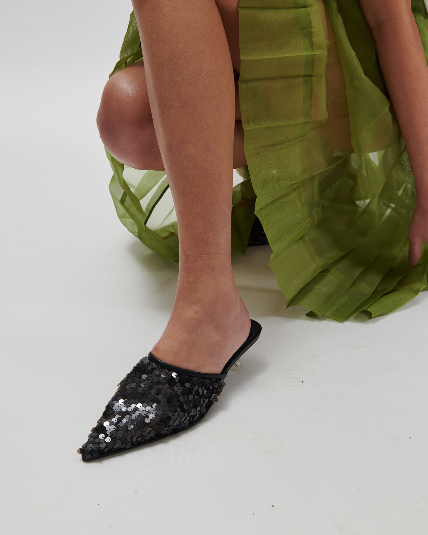 BIT MULES_BLACK SEQUIN REIKE NEN - Main Image