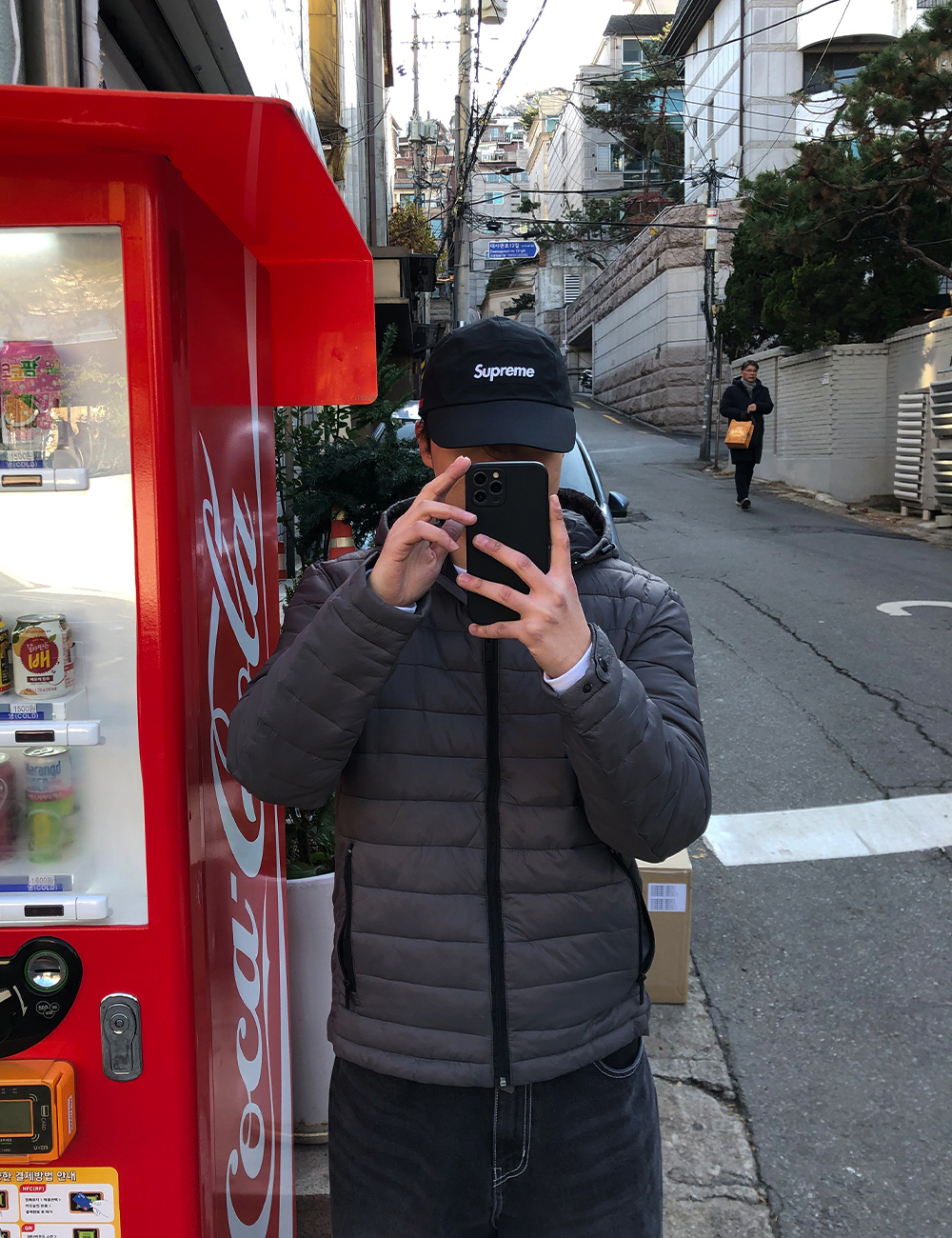 경량 남녀공용 숏 후드 패딩 3color 집업 자켓 상세 이미지 33