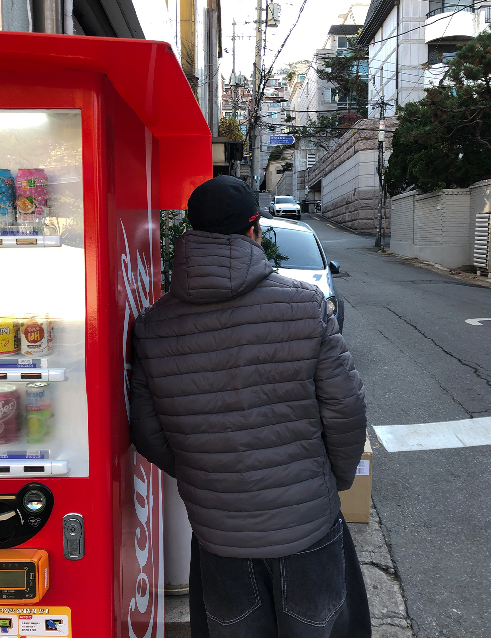 경량 남녀공용 숏 후드 패딩 3color 집업 자켓 상세 이미지 41