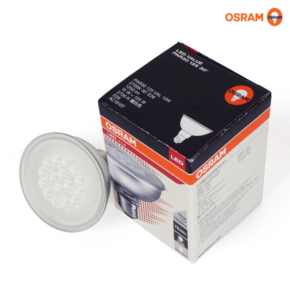 오스람 LED PAR30 15W 하이전구