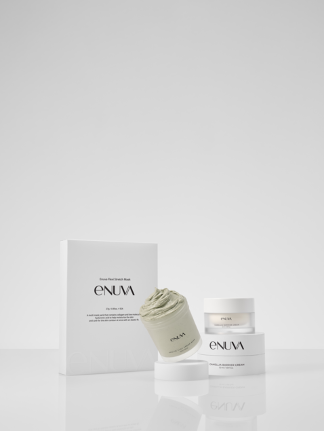 Inuba Kaolin Clay Cream Mask Mud Moisturizing Pack Smooth & Soft, Makes ...