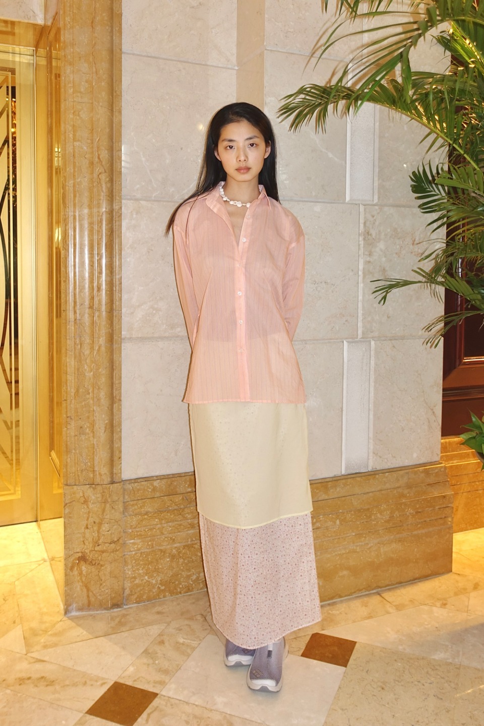 スカート [nuuanu] Sirin Skirt レイヤーラッププリーツミニスカート/2025 SS COLLECTION[品番