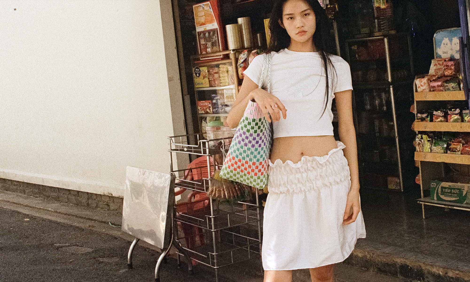 [nuuanu ] / ☆ Karin Skirt / Dry rose Karin Skirt_Dry rose - nuuanu