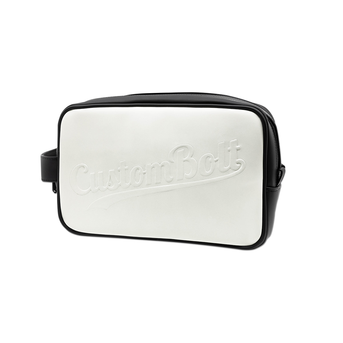 CLUB POUCH 화이트 / 커스텀볼트 골프 파우치 가방