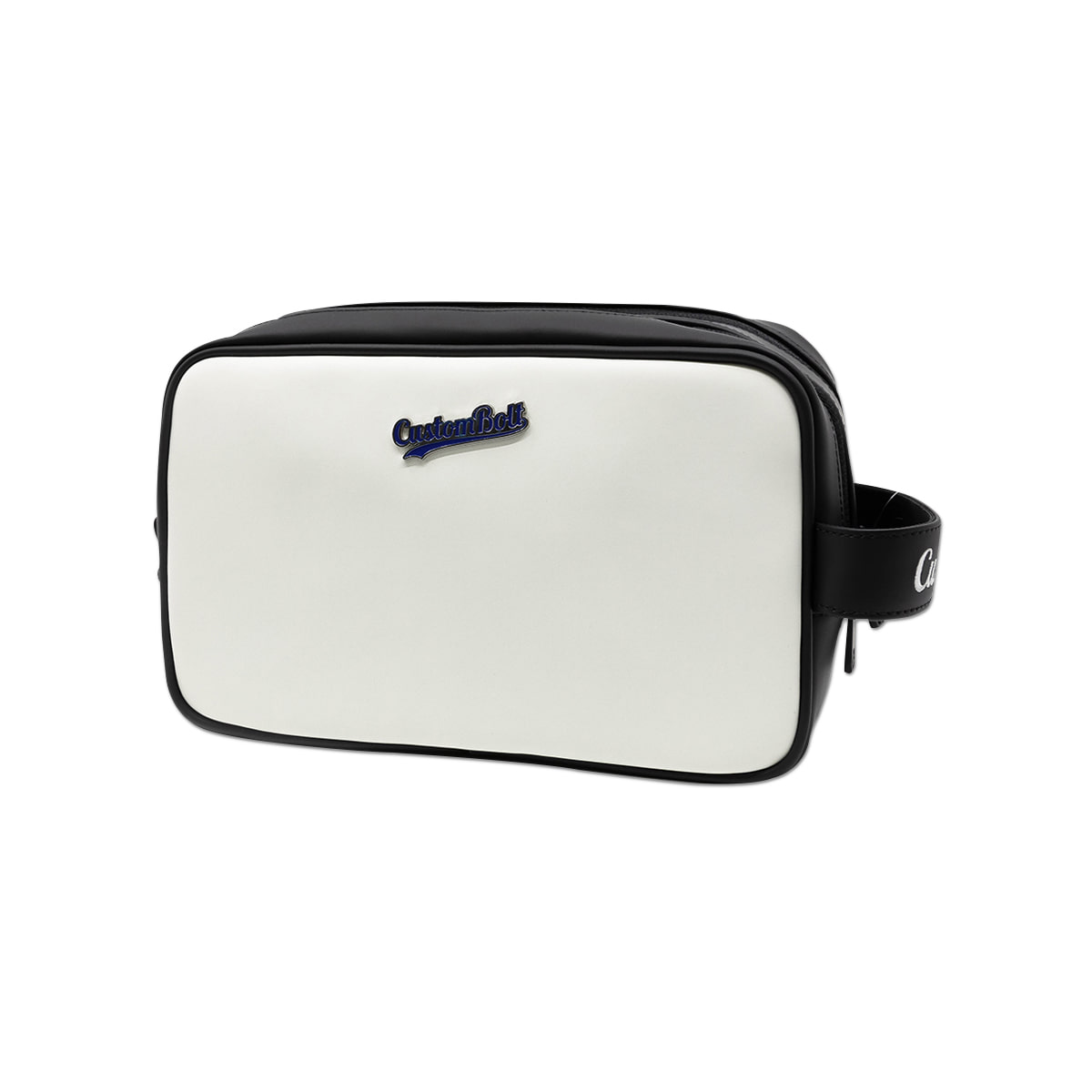 CLUB POUCH 화이트 / 커스텀볼트 골프 파우치 가방