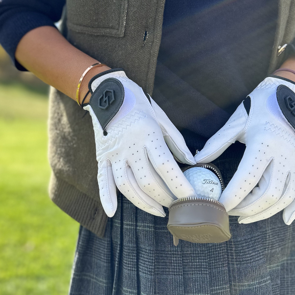TOUR PERFORMANCE LEATHER GLOVES (WOMEN) / 여성 양손 골프 장갑