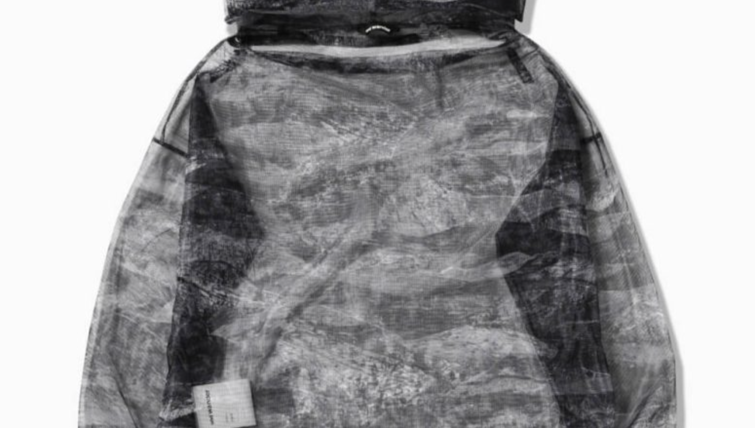 And Wander printed bug mesh pullover - OTTER OUTDOOR