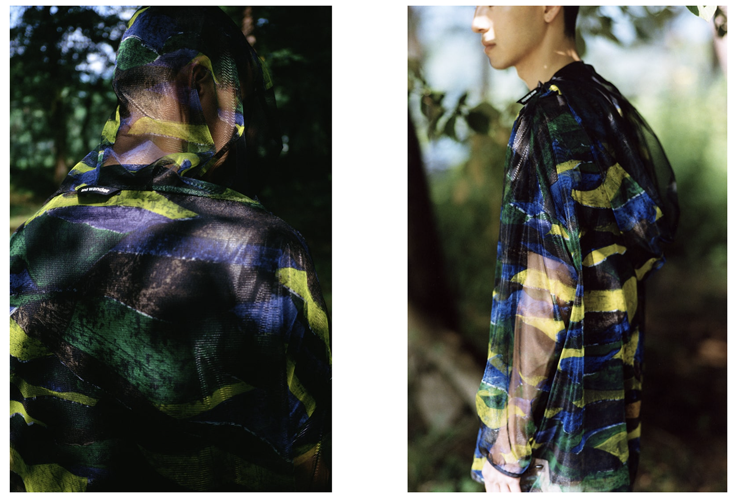 And Wander printed bug mesh pullover - OTTER OUTDOOR