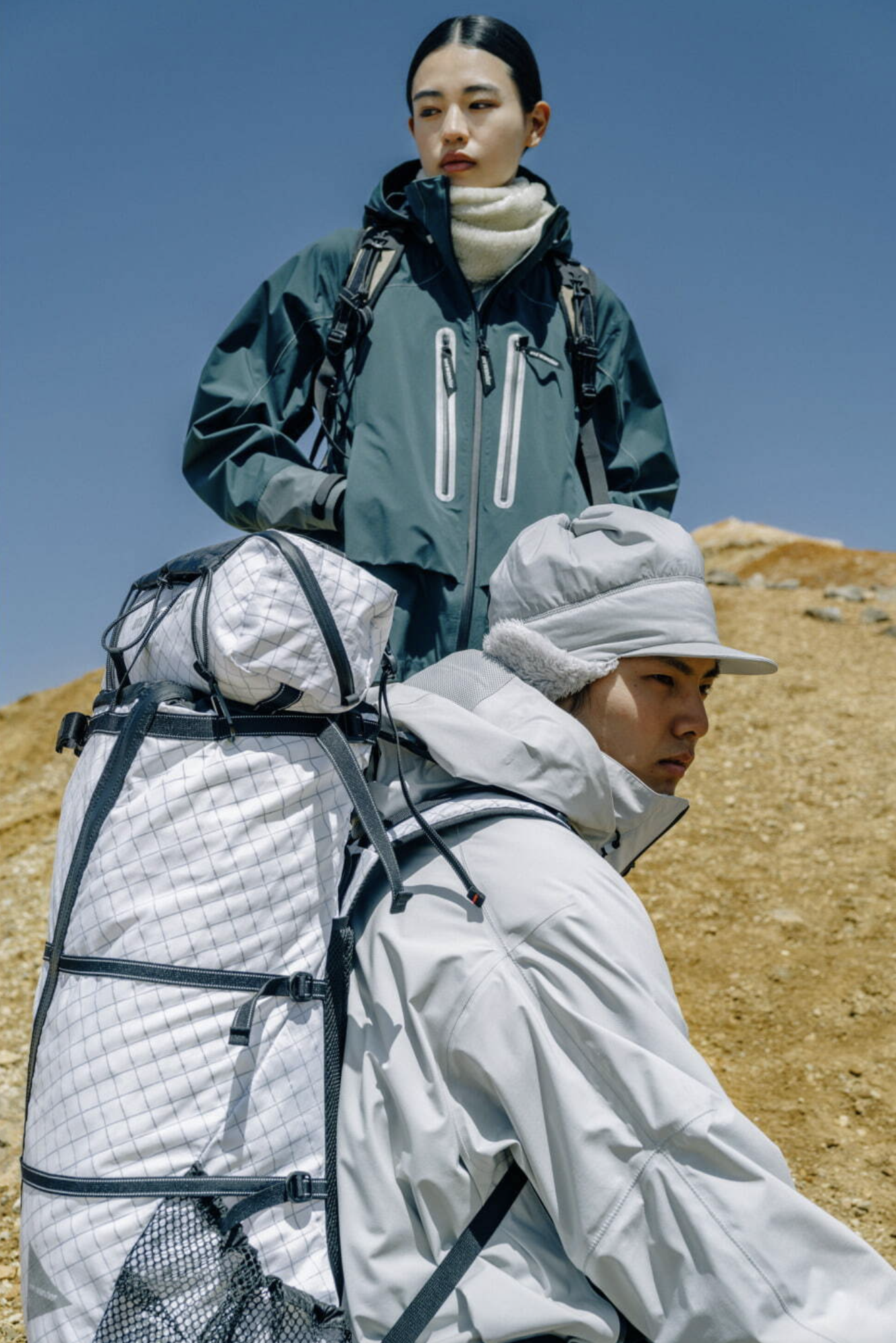 And Wander printed bug mesh pullover - OTTER OUTDOOR
