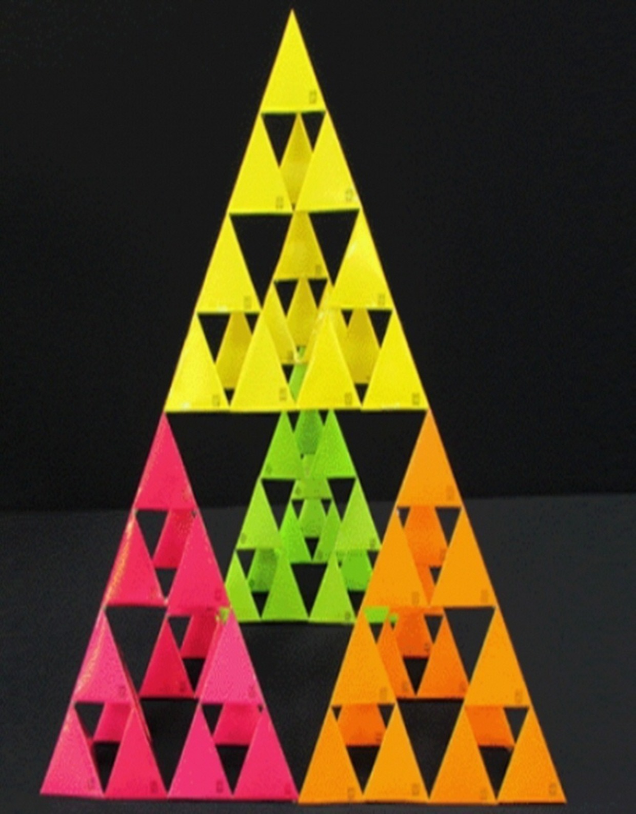 [수학체험] 시어핀스키 피라미드 만들기 체험교실