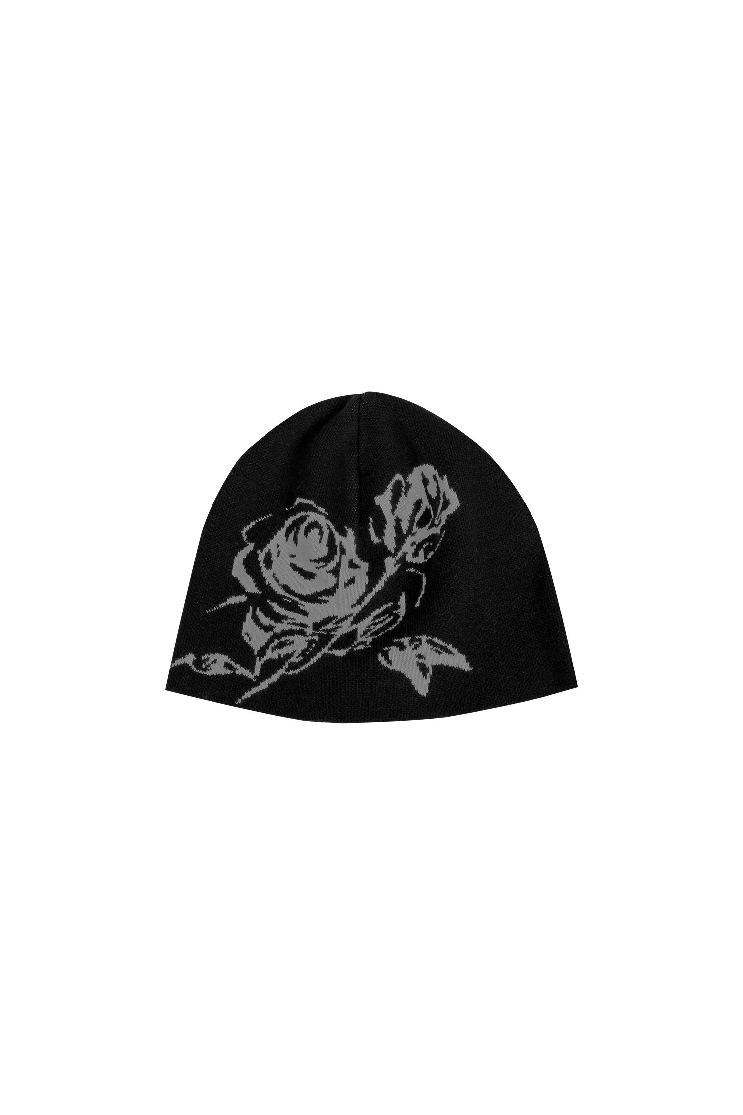【Darling,you're bad】ROSE JACQUARD BEANIE DARLING YOU ARE BAD] ROSE JACQUARD BEANIE #BLACK - DARLING