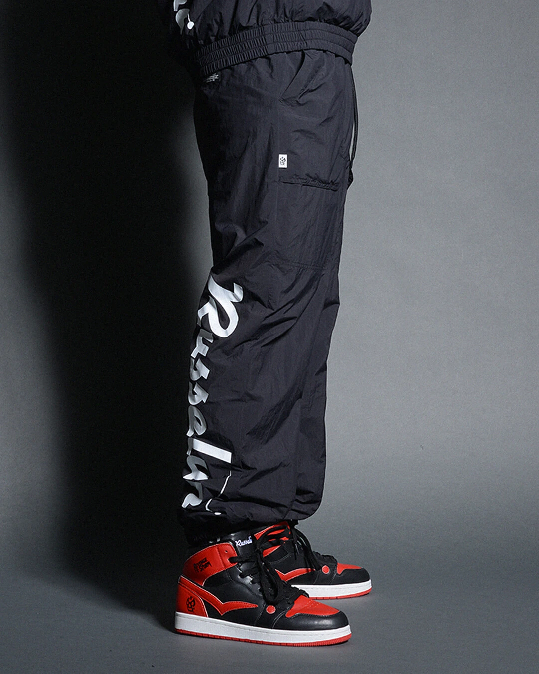 メンズウェア RUSSELUNO SKELETON JERSEY SKINNY PANTS Russell Men's and Big Men's Active Slim Knit Pant, up to