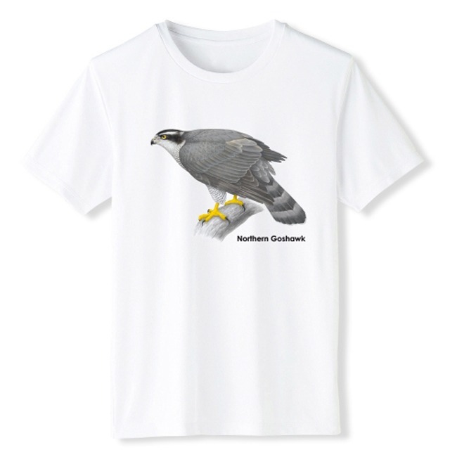 Birder 드라이 라운드 참매 기능성 T셔츠_White