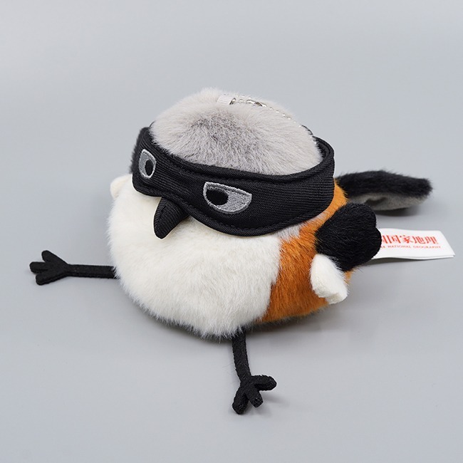 둥글짹짹 긴꼬리때까치 큰인형