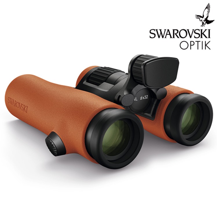 SWAROVSKI NL 퓨어 8x32 WB 번트 오렌지 쌍안경