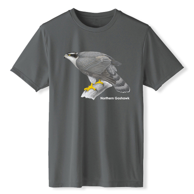 Birder 드라이 라운드 참매 기능성 T셔츠_Grey