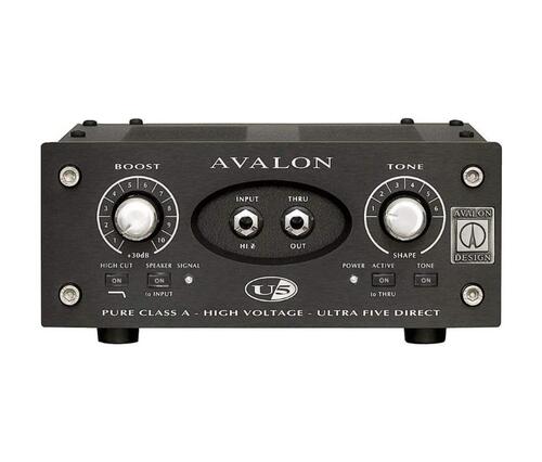 Avalon U5 15th Anniversary Edition Direct Box - Black - 사운드VORA