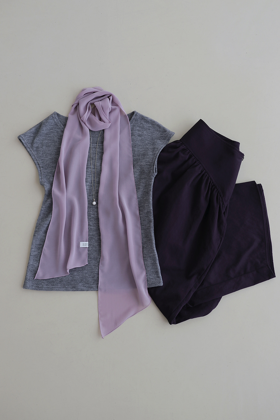 [2th Reorder] Love Scarf 022 / Lavender - SUMOON