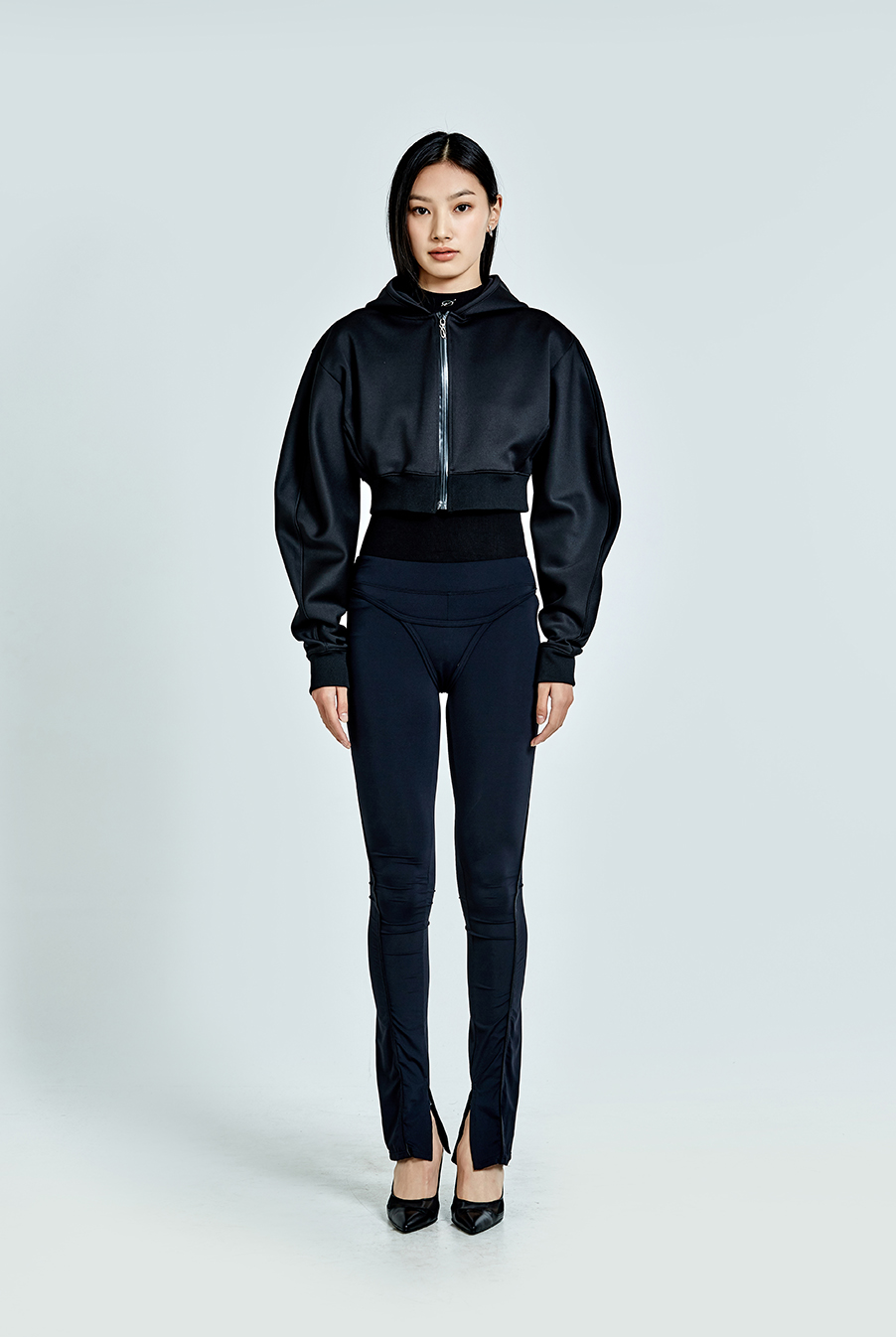 最新モデル Metal WOMAN FOR 51PERCENT | MUSINSA Logo Zip-up Hoodie Thong トップス