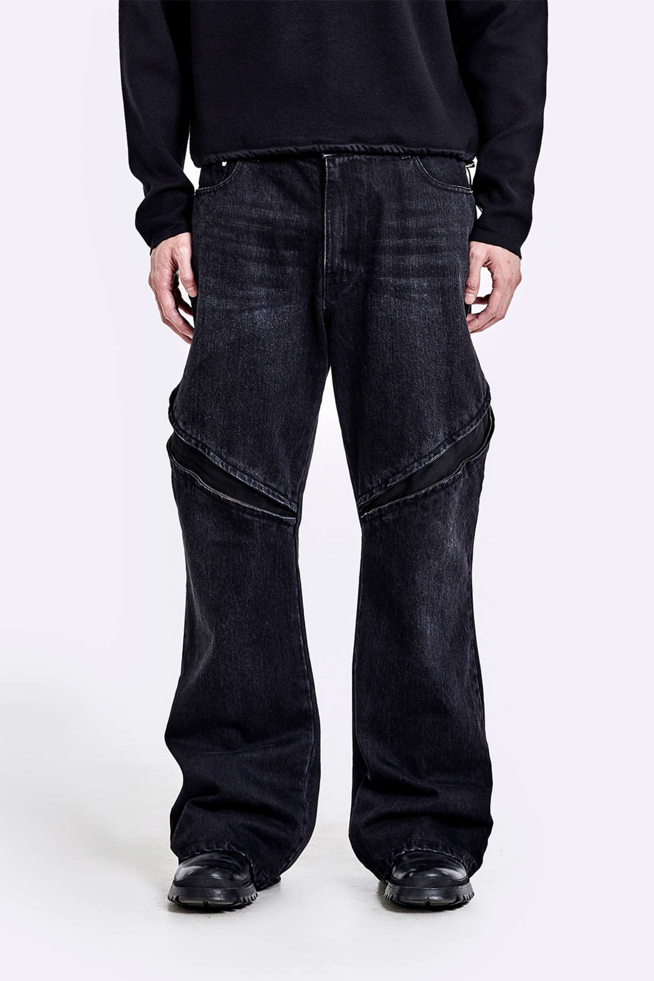 パンツ all damage devil black denim pants パンツ all damage devil black denim pants all damage devil black