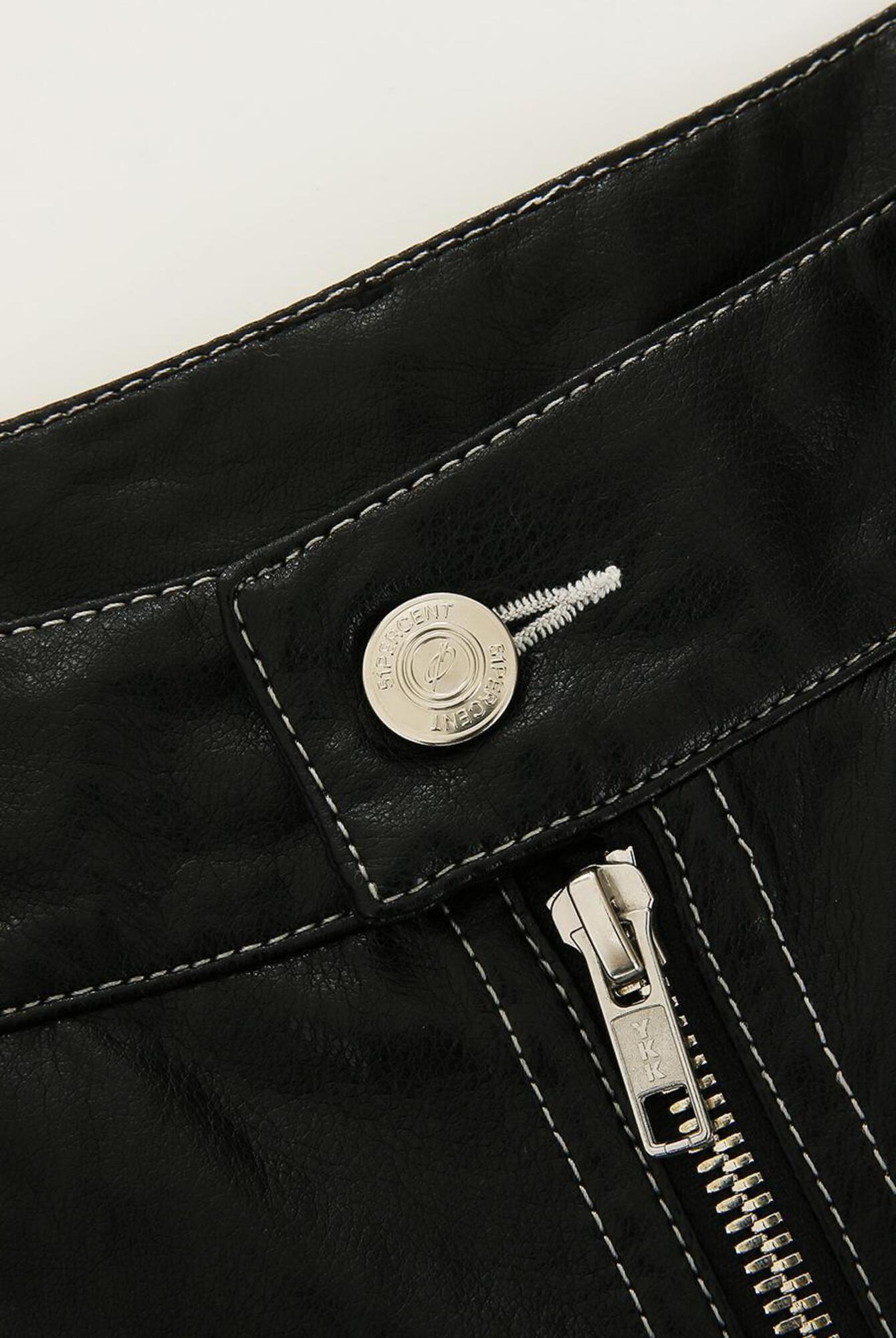 51percent | TUNNEL LINING TROUSER Leather