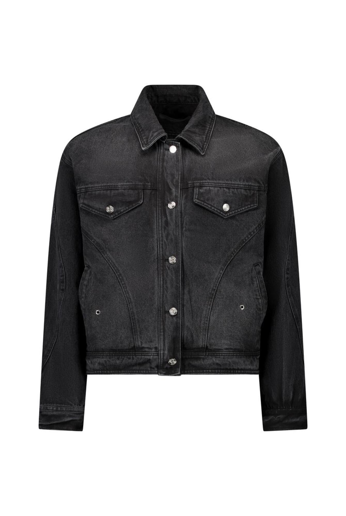 51percent | Tunnel Lining denim Jacket - Washed black
