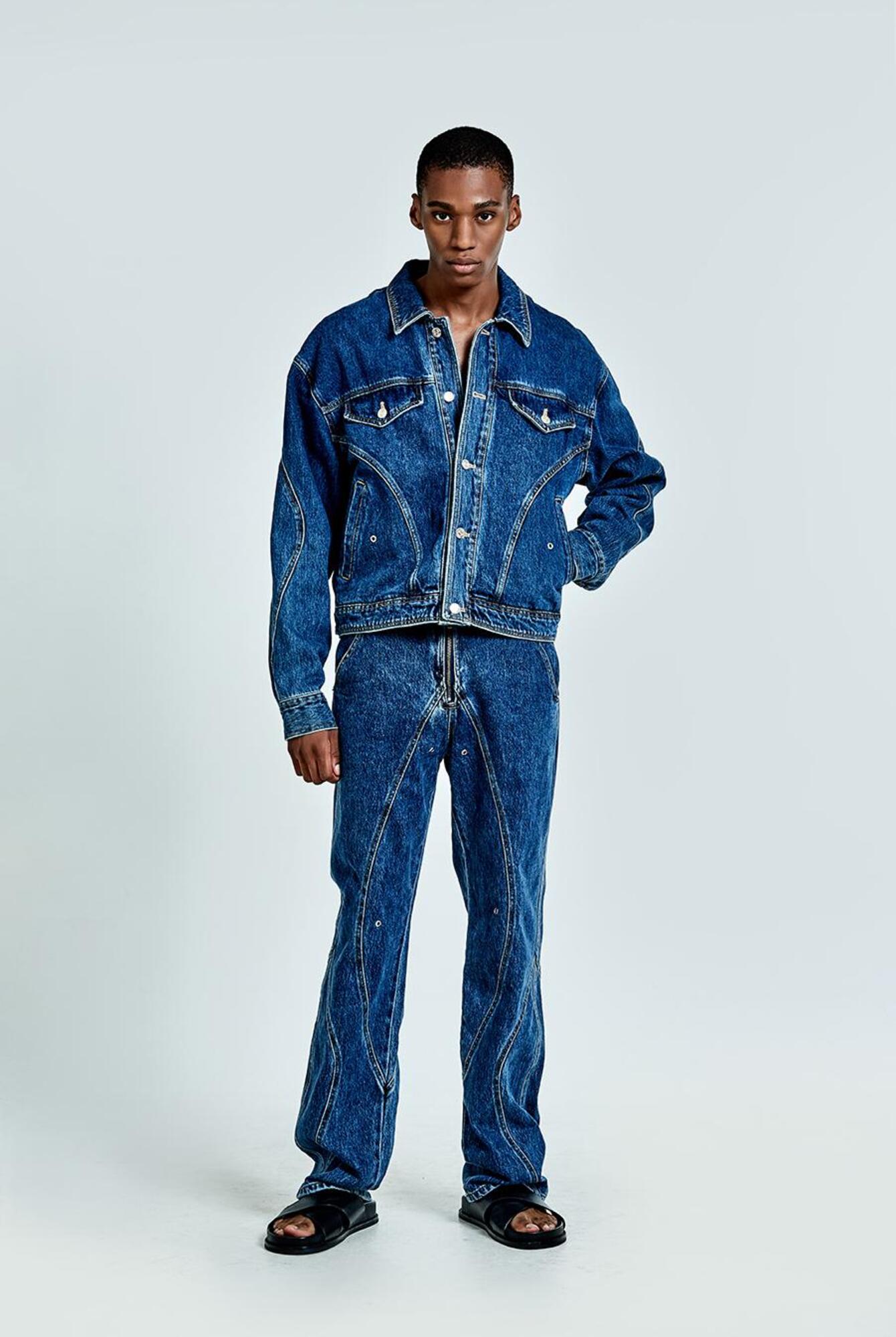ジャケット・アウター (51percent) Tunnel Lining denim Jacket 51percent | Tunnel Lining denim Jacket