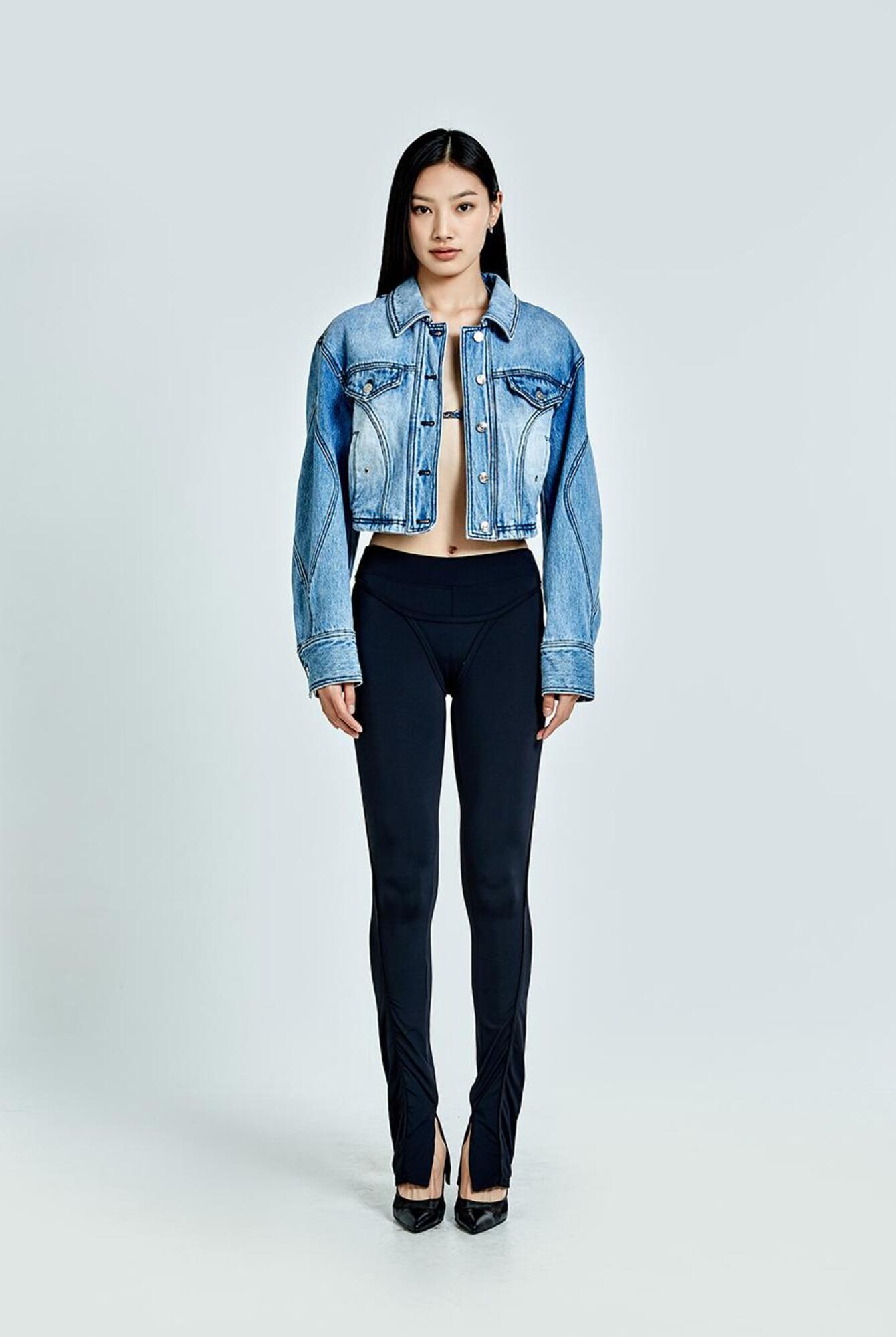 51percent | Tunnel Lining denim jacket - Light blue