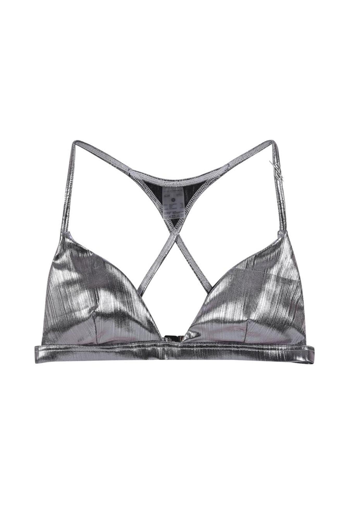 【51PERCENT】TRIANGLE SET UP SILVER BIKINI Triangle Set-up Bikini - Silver (woman) - 51percent