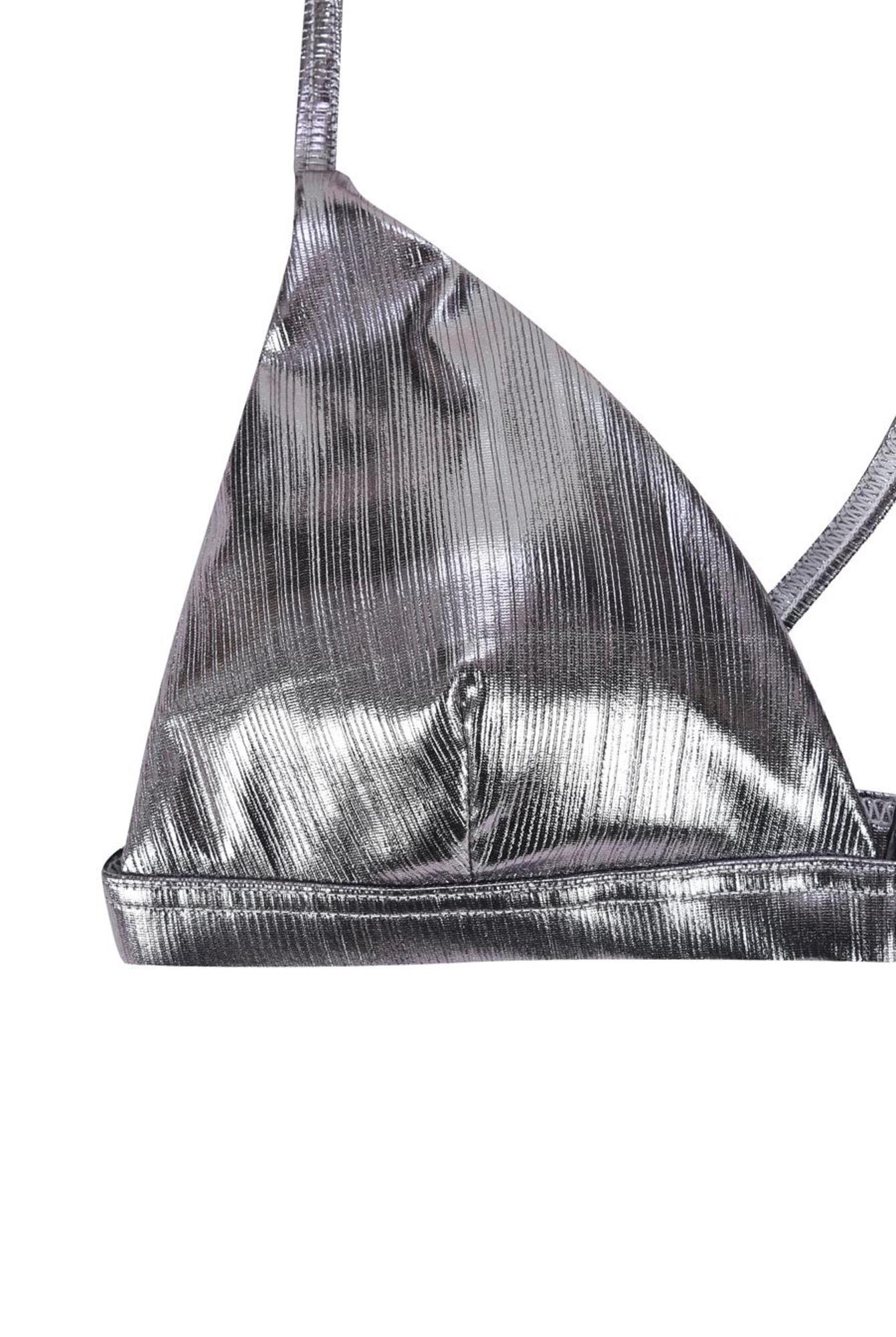 Triangle Set-up Bikini - Silver (woman) - 51percent