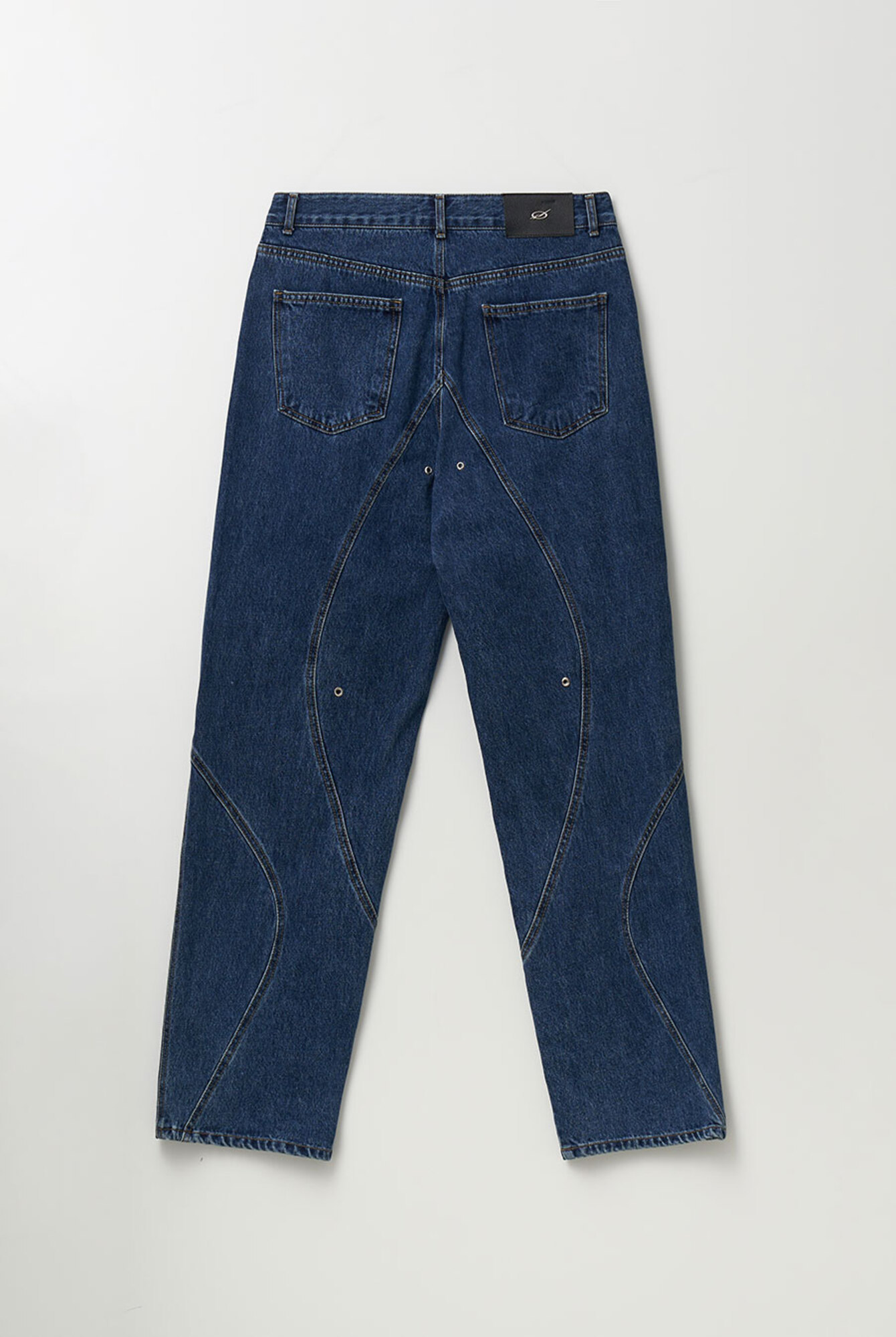 TUNNEL LINING TROUSER (DENIM) - DEEP BLUE | 51percent
