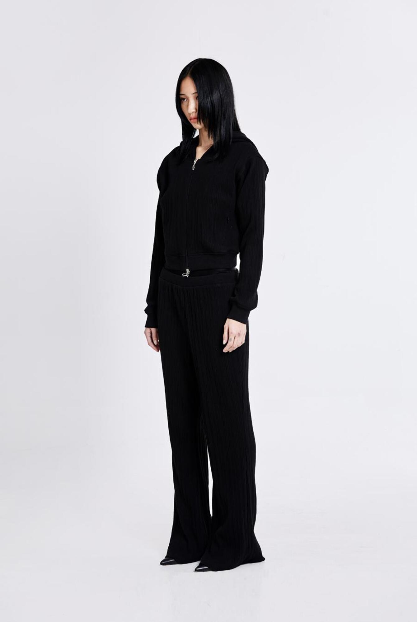 Irregular bootcut pants - Black(woman) - 51percent