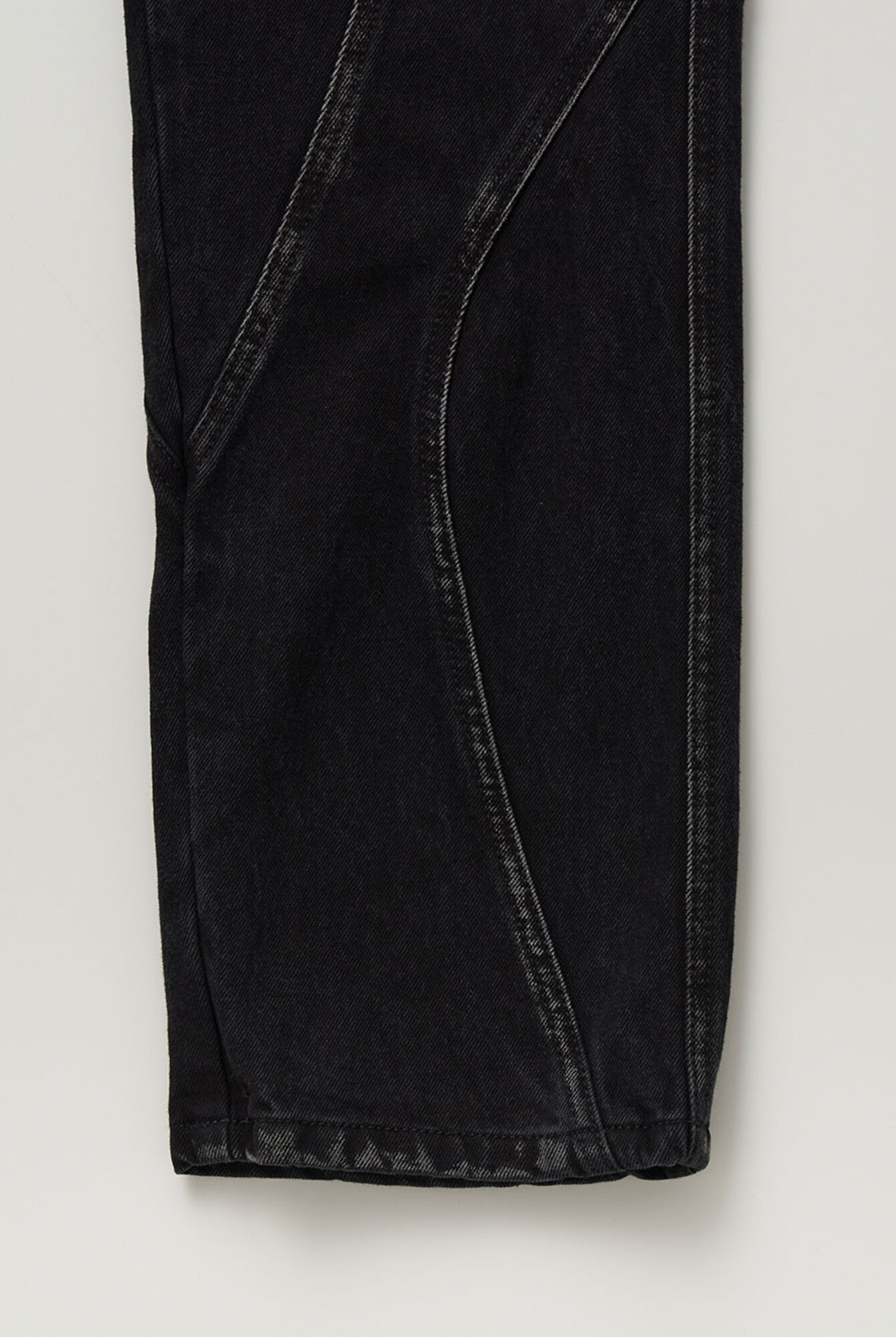 TUNNEL LINING TROUSER (DENIM) - Washed Black | 51percent