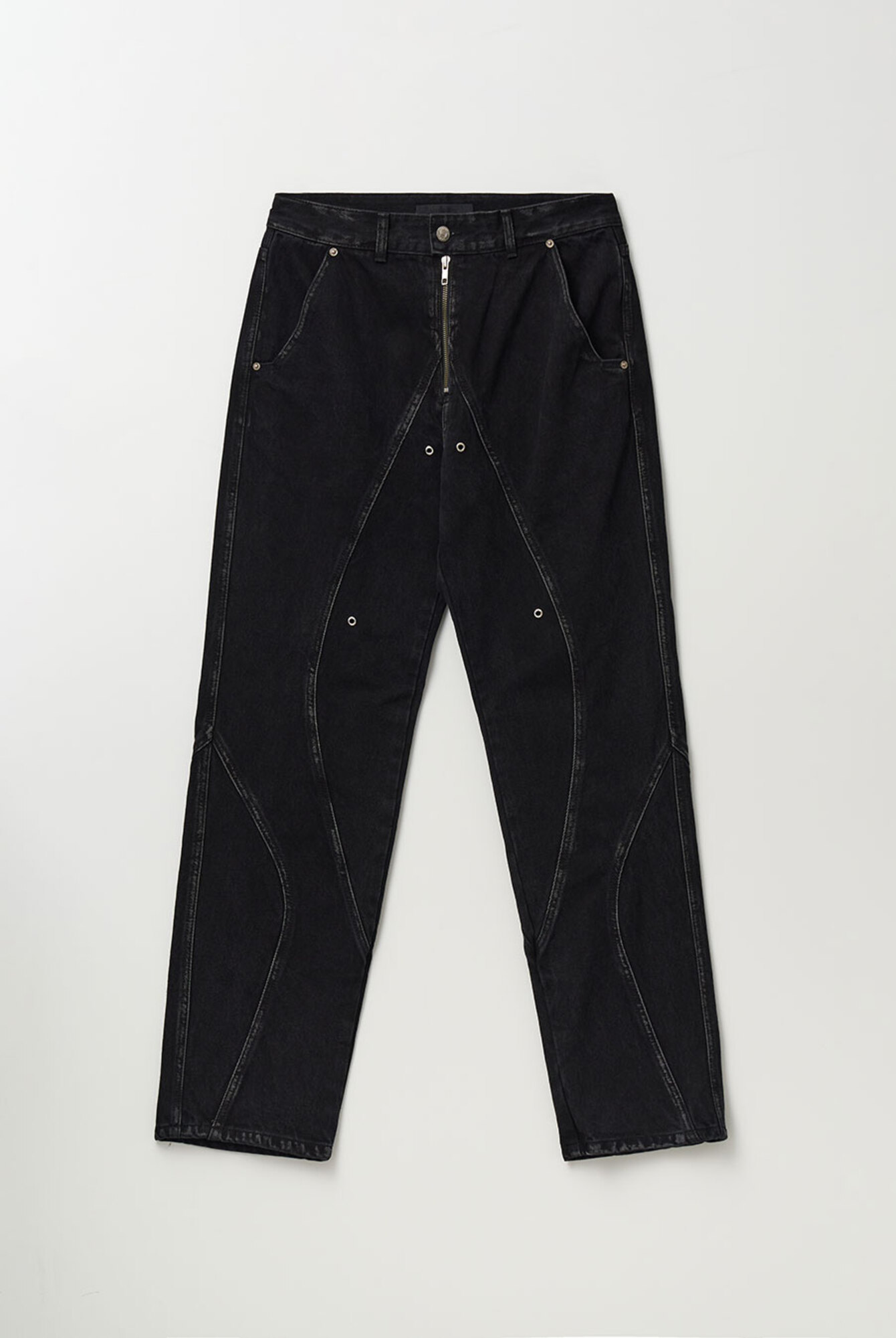 51PERCENT TUNNEL LINING TROUSER 51パーセント 51PERCENT] TUNNEL LINING TROUSER (DENIM) _ Ivory - Bstore/비