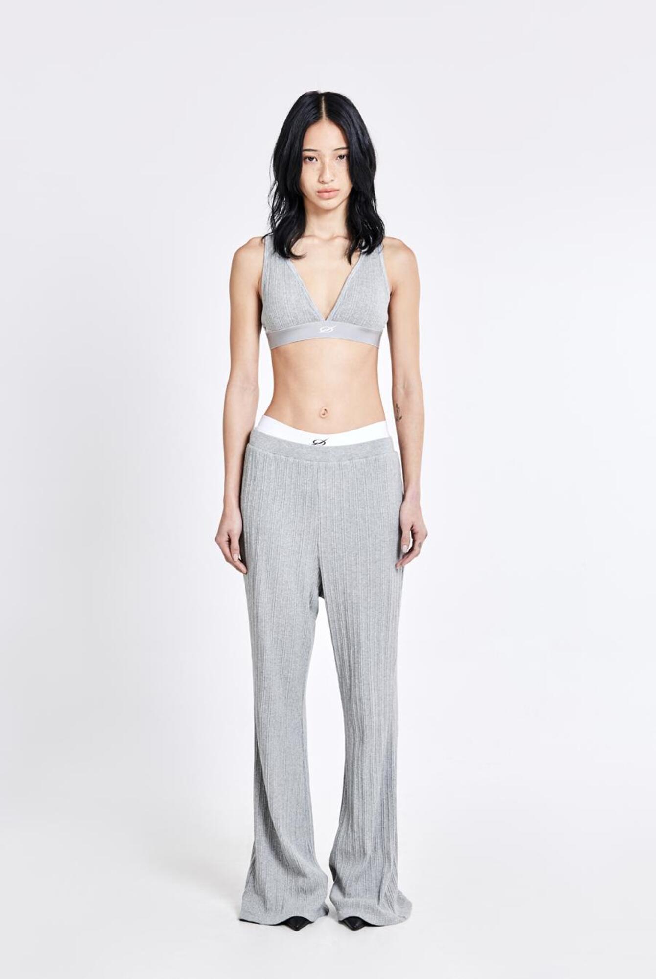 【51PERCENT】Irregular bootcut pants - GREY(woman) Irregular bootcut pants - Grey(woman) - 51percent