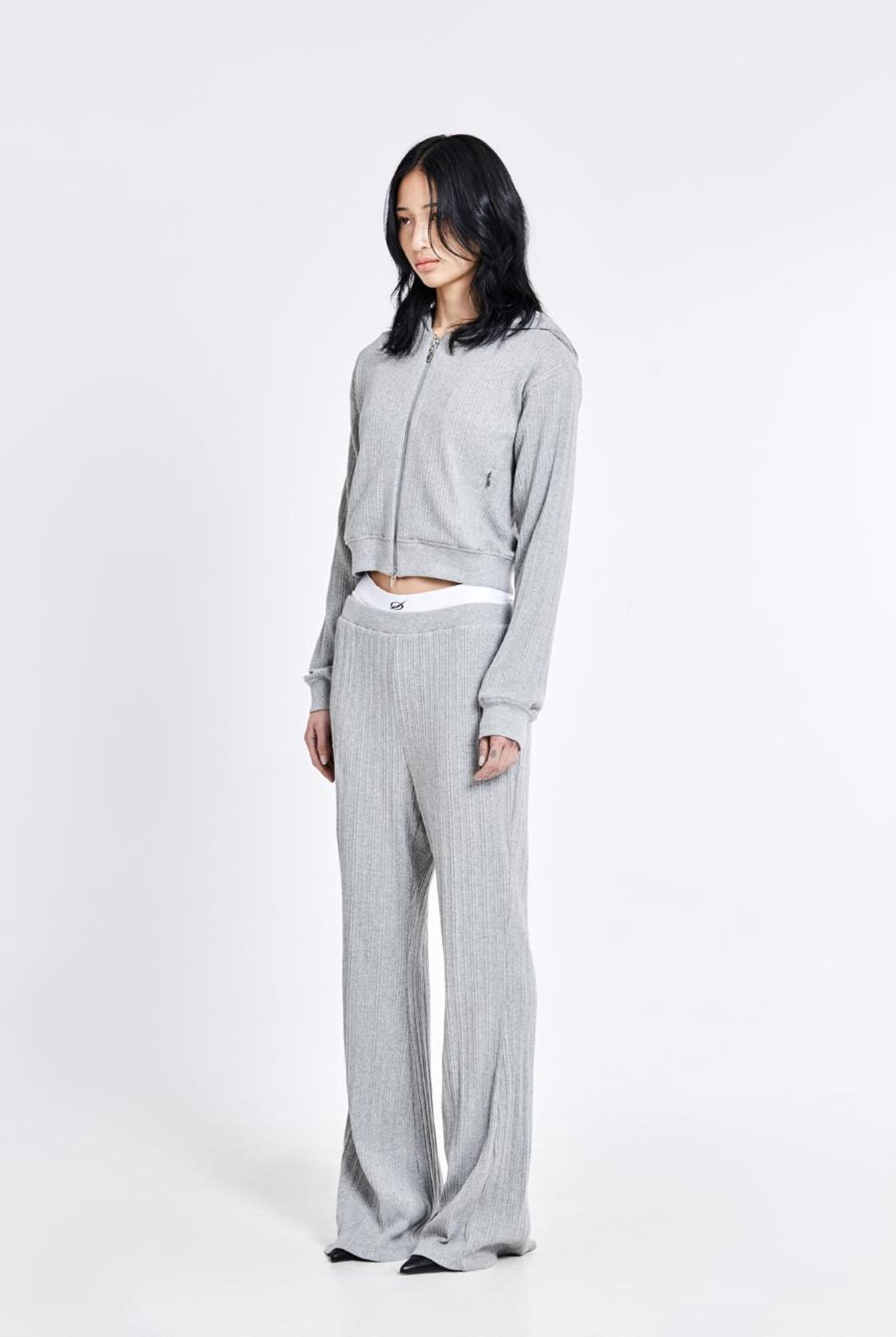 【51PERCENT】Irregular bootcut pants - GREY(woman) Irregular bootcut pants - Grey(woman) - 51percent