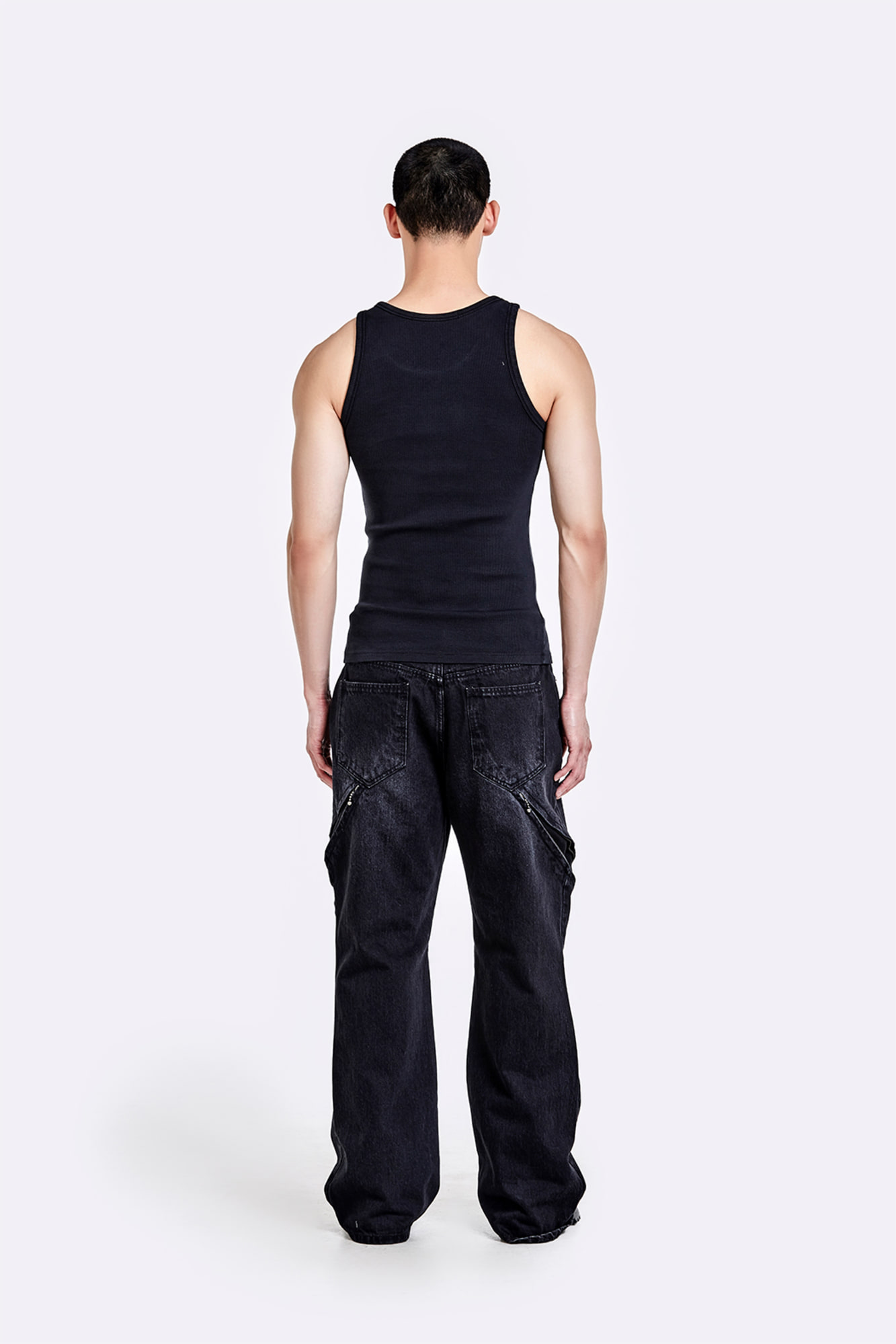 Devil`s denim pants - Washed black | 51percent
