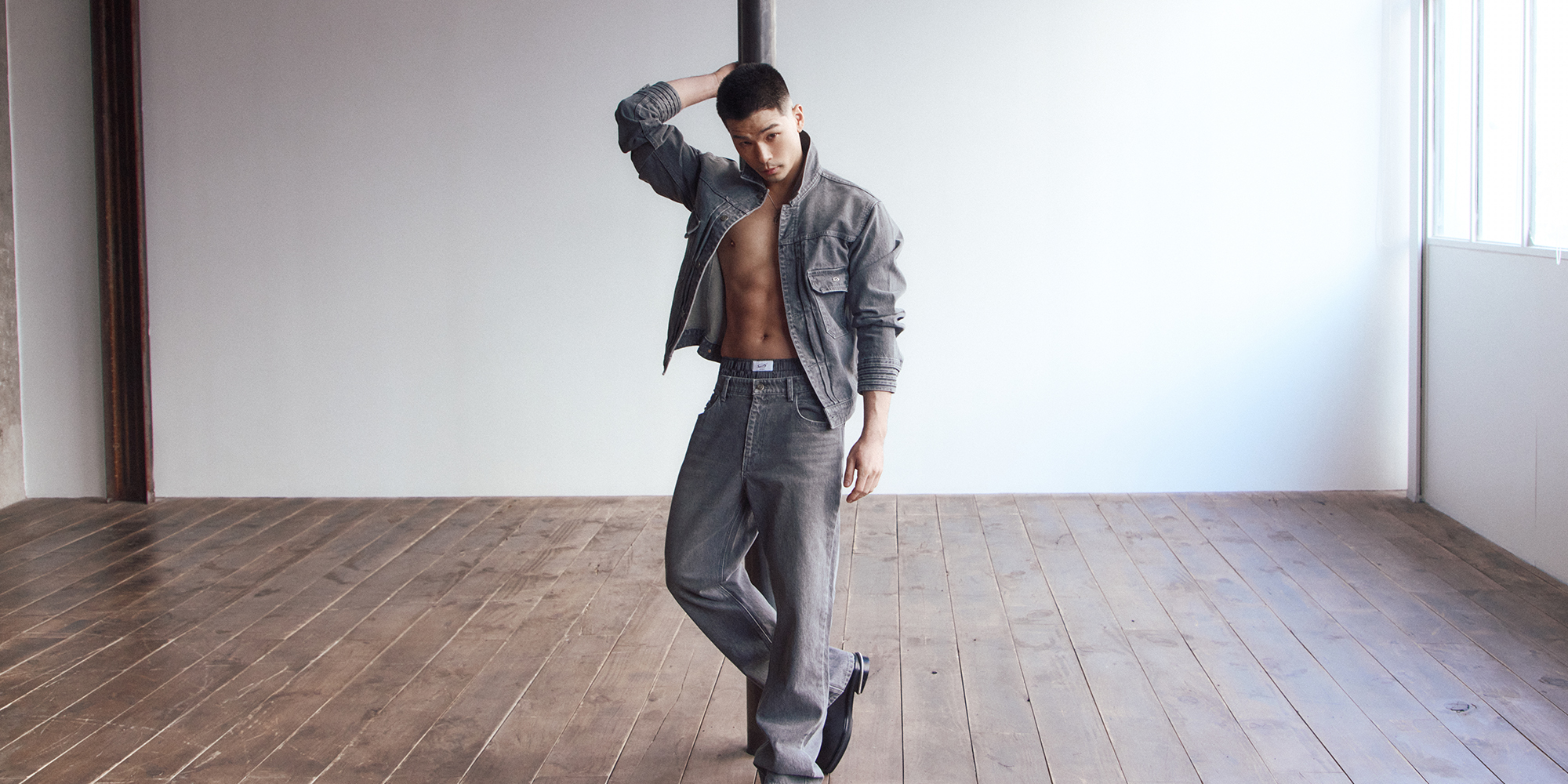 51percent | Tunnel Lining denim Jacket - Light Blue