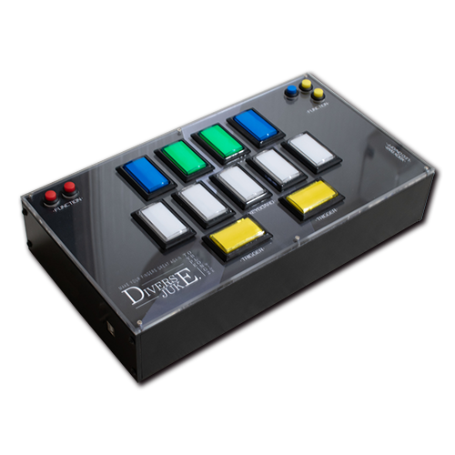 리듬게임 컨트롤러 Diverse jukE -TYPE:OBLONG2- (WIDE) | AyruyA의