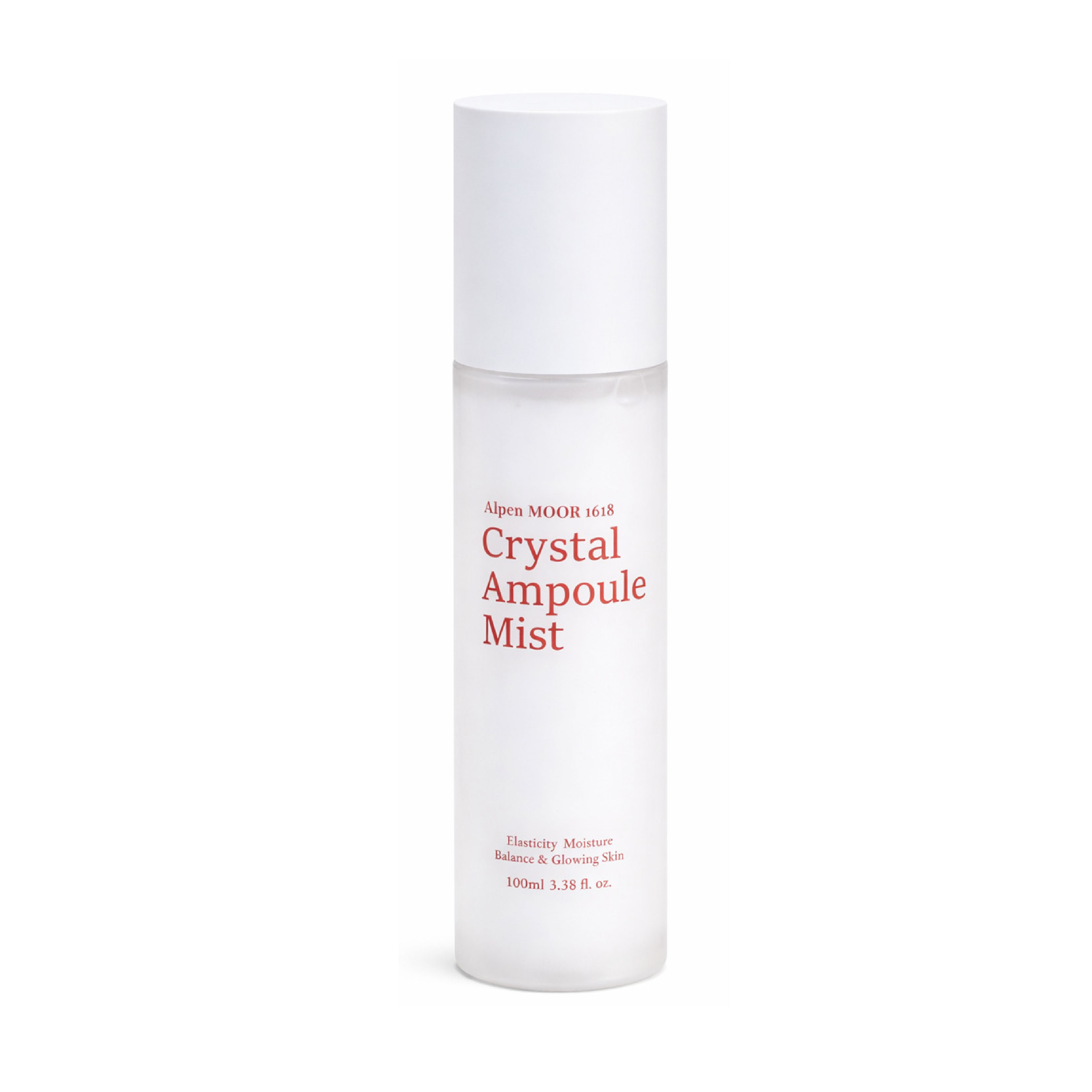 Alpen Moor 1618 Crystal Ampoule Mist bottle for hydrating face mist before moisturizer