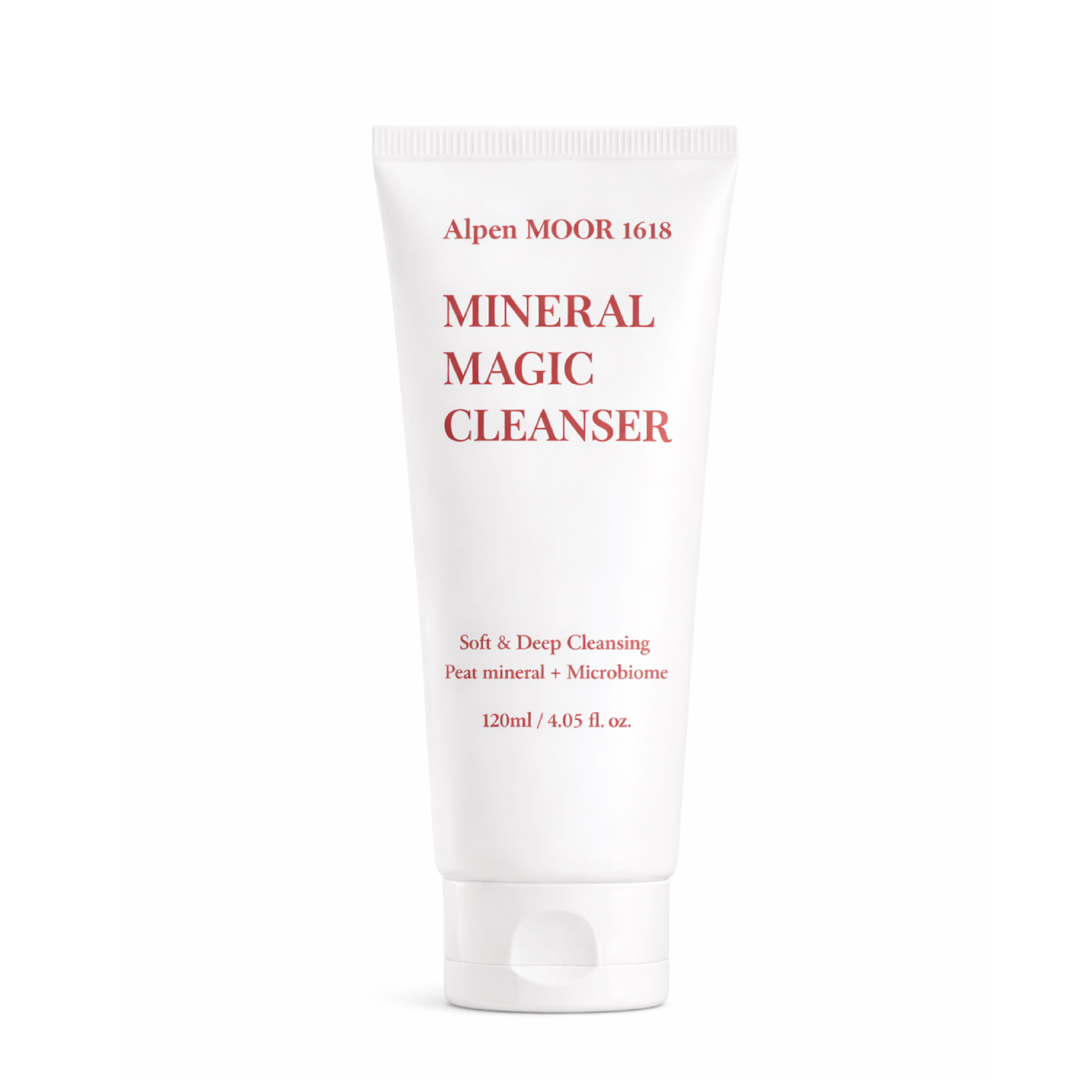 Alpen Moor 1618 Mineral Magic Cleanser for the first step of a Korean glass skin routine