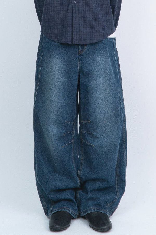 Helm Bottom BOTTOM - Jean - helm 헬름