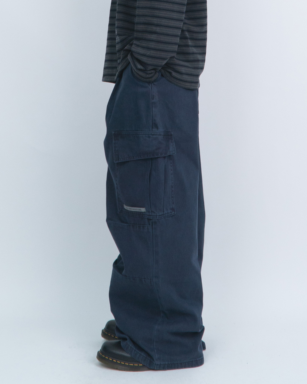 멜빵 스커트/바지 모델 착용 이미지-S1L58