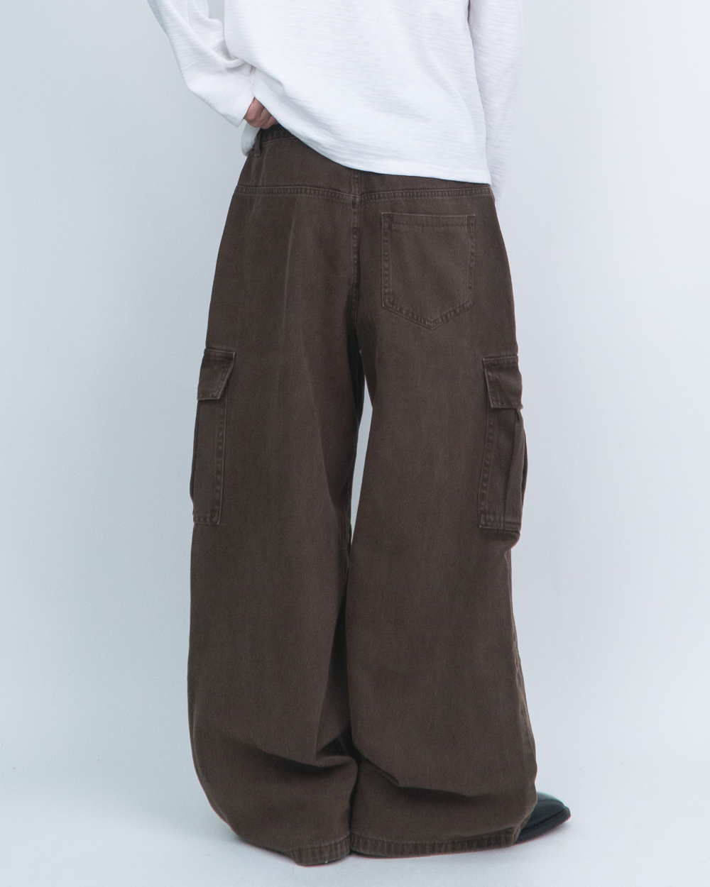 멜빵 스커트/바지 모델 착용 이미지-S1L13