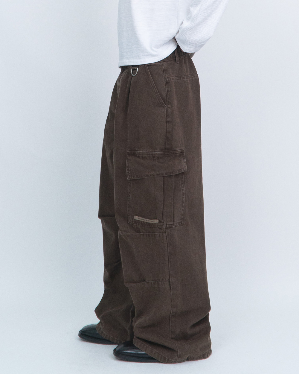 멜빵 스커트/바지 모델 착용 이미지-S1L53