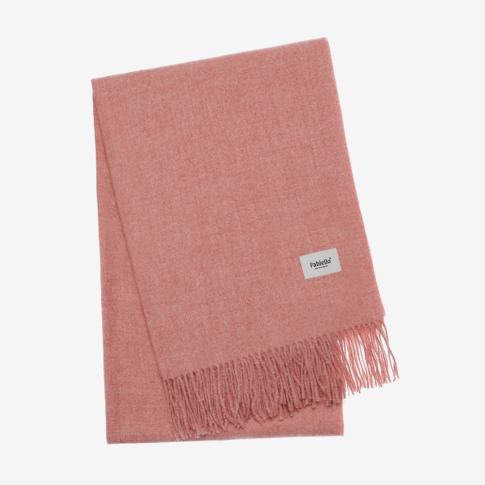 【FABIELLO】Wool touch estoni muffler★送料・関税込 Wool touch estoni muffler (cals pink) - 파비엘로